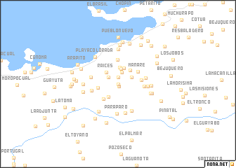 map of Río San Pedro